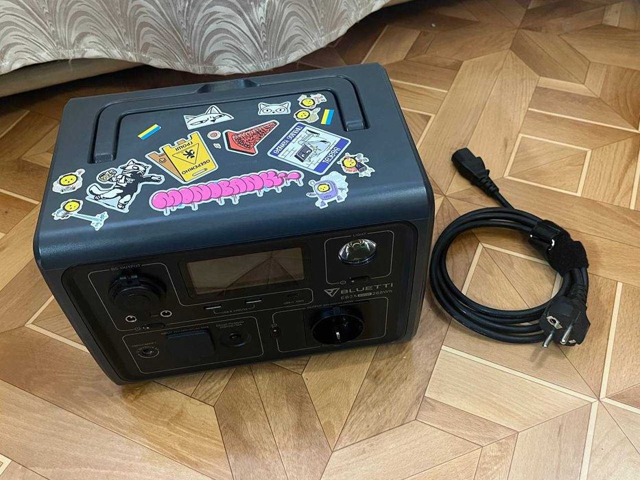 Зарядна станція Bluetti EB3A / 600 Вт / 268 Вт⋅год / LiFePO4