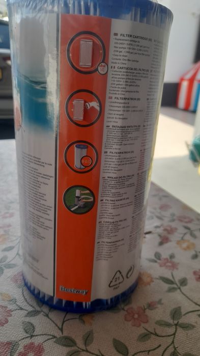 Filtros para piscina novos