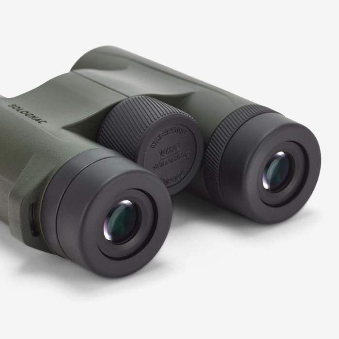 Binóculos Estanques de Caça 10x32 500 Caqui