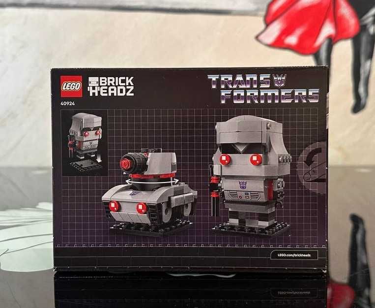 Конструктор LEGO BrickHeadz 40924 Меґатрон робот і машина