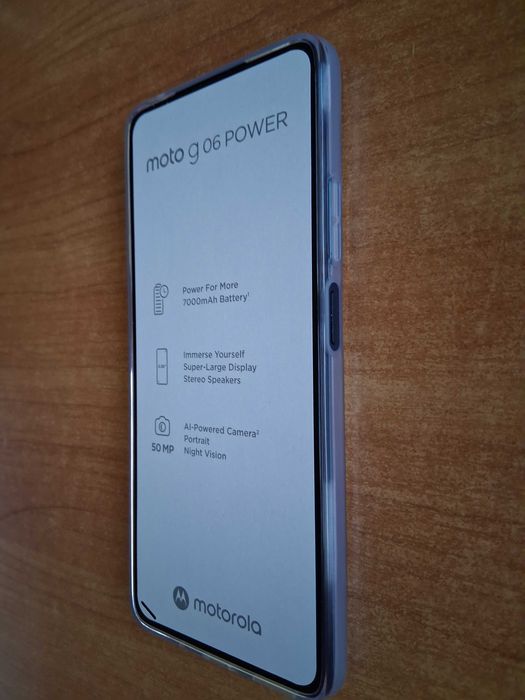 Sprzedam nowy smartfon Motorola Moto G06 Power 4/64 GM - okazja