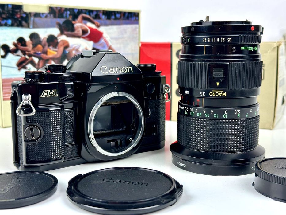Canon A-1 + FD 35-105mm f/3.5 Macro