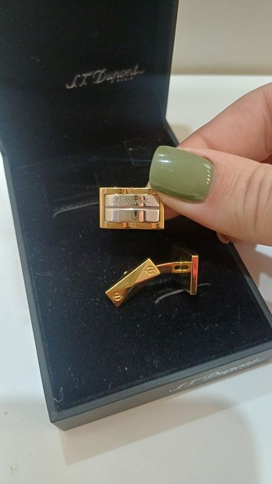 Запонки Dupont Paris бриллтант