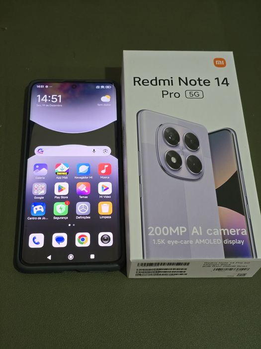 Xiaomi Redmi Note 14 Pro 5G - Preto