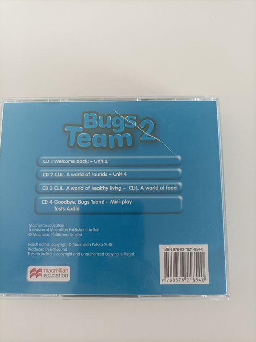 Bugs Team 2 Class CDs, Test Audio