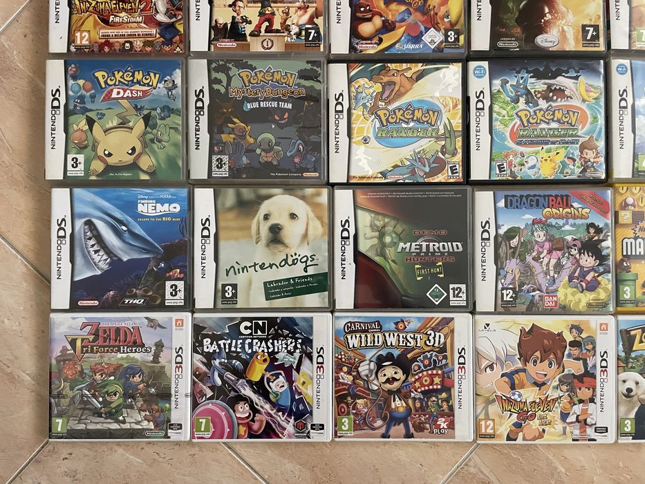 Jogos Nintendo DS e 3DS