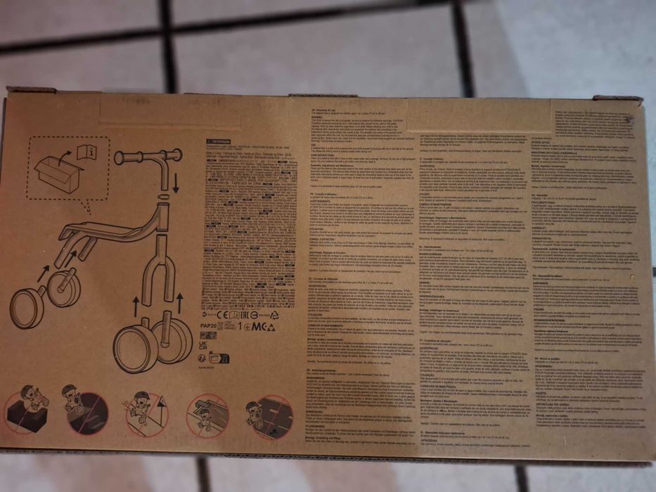 Bicicleta Bebe 4 rodas