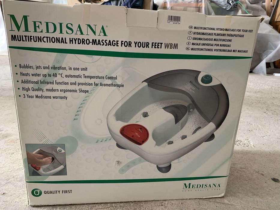 Mini banheira de hidromassagem para pés