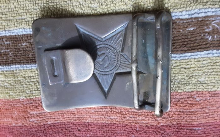 Бляха армейская СССР.