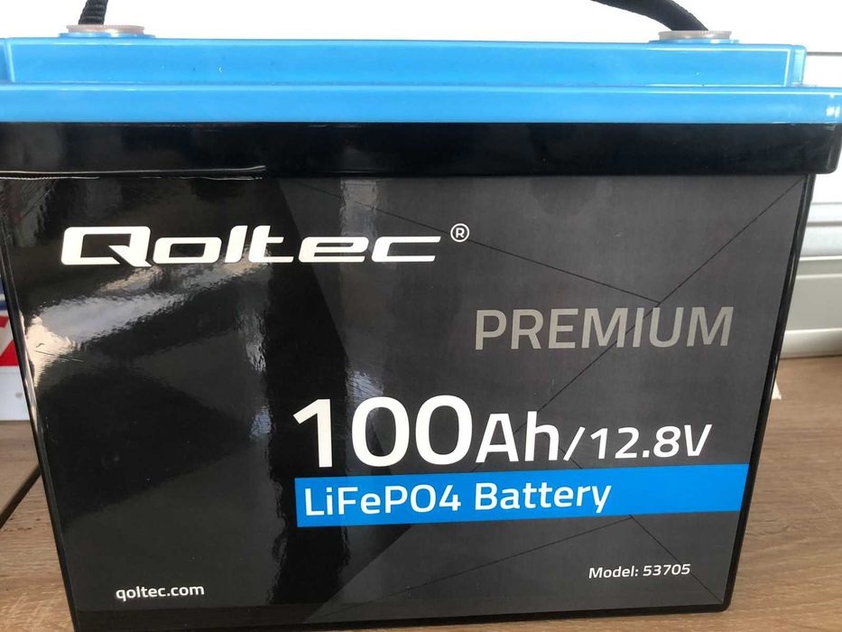 Акумулятор Qoltec 100Ah LiFePO4 з системою BMS