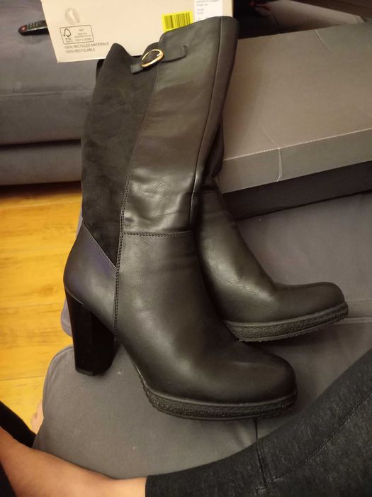 Kozaki na obcasie nowe