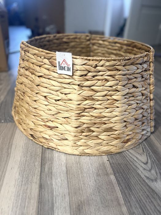 Osłona na stojak pod choinke naturalny nowy duzy