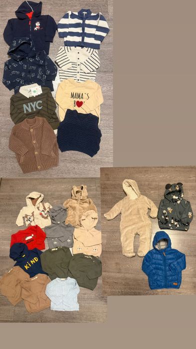 Paka ubrań dla chłopca - rozmiar 74/80