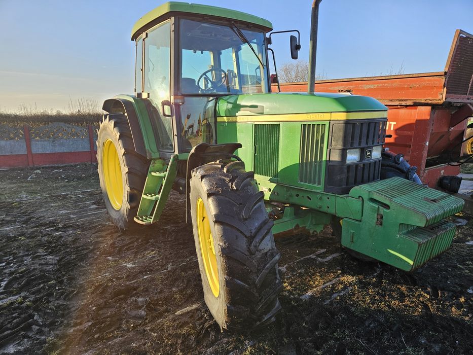 John deere 6610 ciągnik rolniczy
