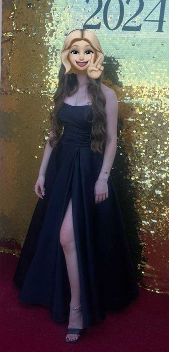 Сукня вечірня, чорна