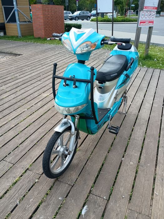 Rower skuter elektryczny