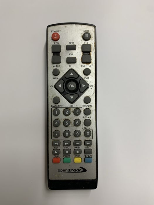 Пульт к приставке т2 Open Fox