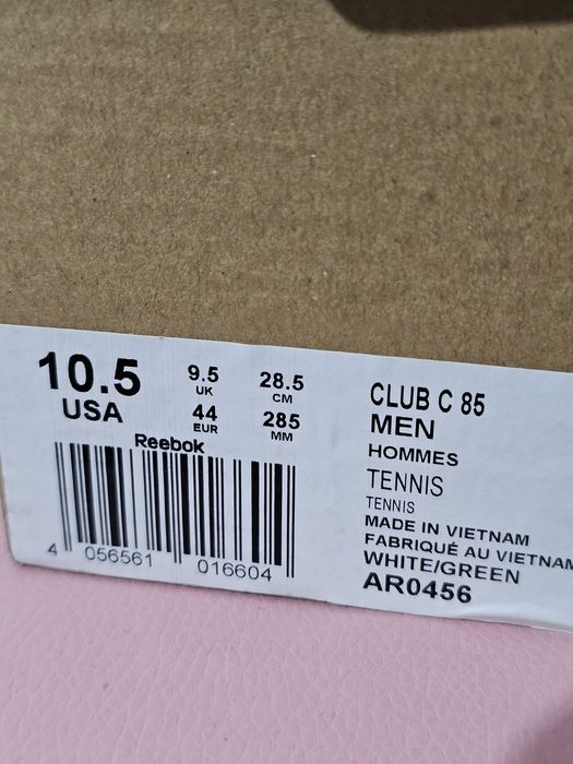 Buty nowe Reebok club c 85.  Rozm Eu 44