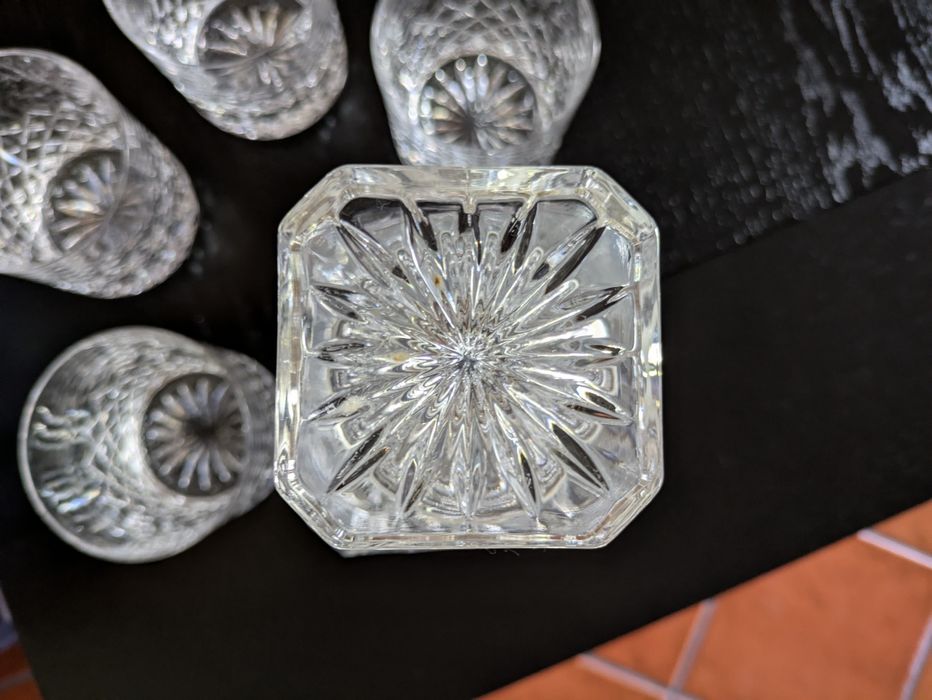 Conjunto de Cristal - Como Novo