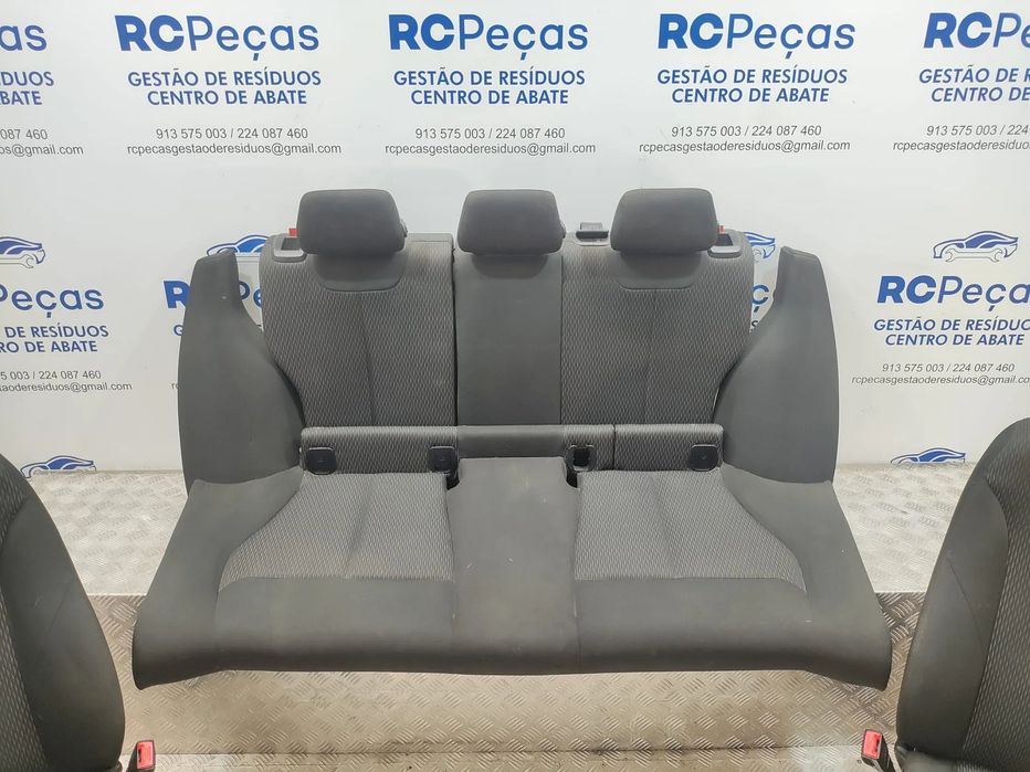 Conjunto Bancos Originais Tecido BMW Serie 1 F21 3 Portas Serie 2 F22