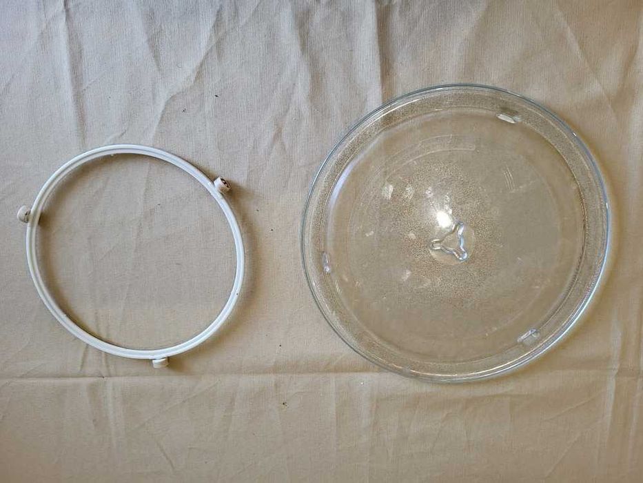 Prato e Suporte para Microondas