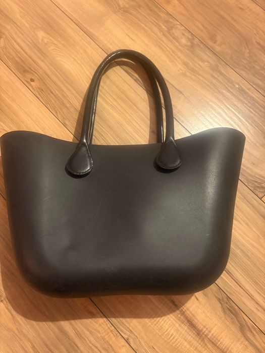 Torebka gumowa czarna