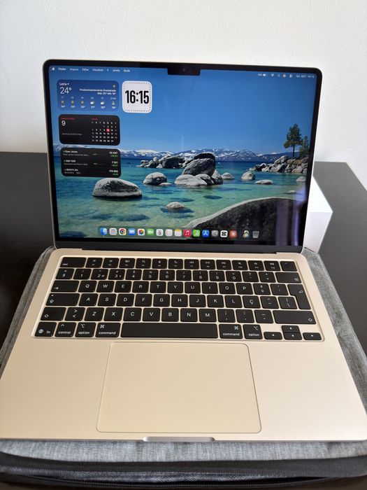 MacBook Air M4 16GB/512GB Gold | Garantia + Nota Fiscal | Seminovo