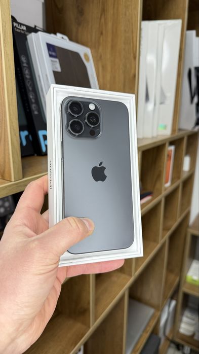 Iphone 15 Pro Max Black Titanium фіз сім
