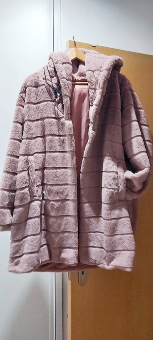 Casaco c/capuz "Rosa"