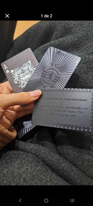 Baralho de cartas Sporting