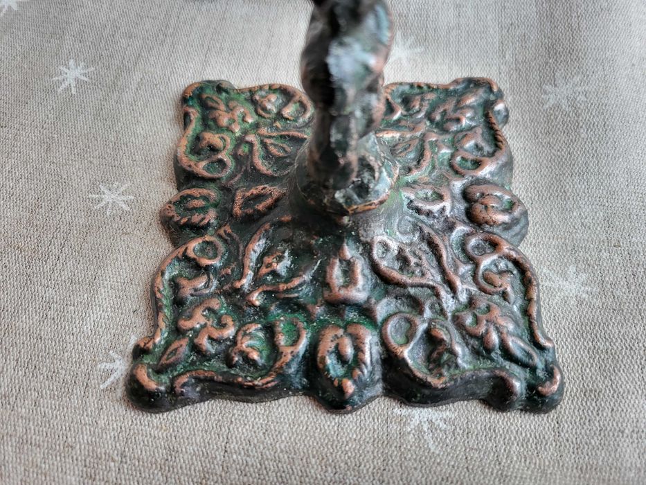 Подсвечник силумин №1. №2. Хорошее состояние