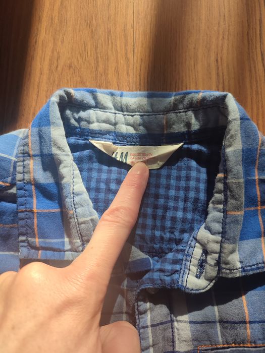 Koszula H&M 122 kratka