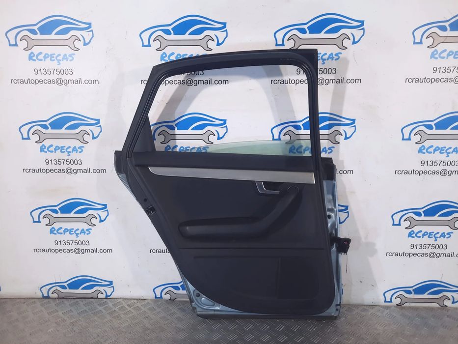 PORTA TRASEIRA TRÁS ESQUERDA AUDI A4 B7 SEDAN S LINE 8E0833051J FECHO