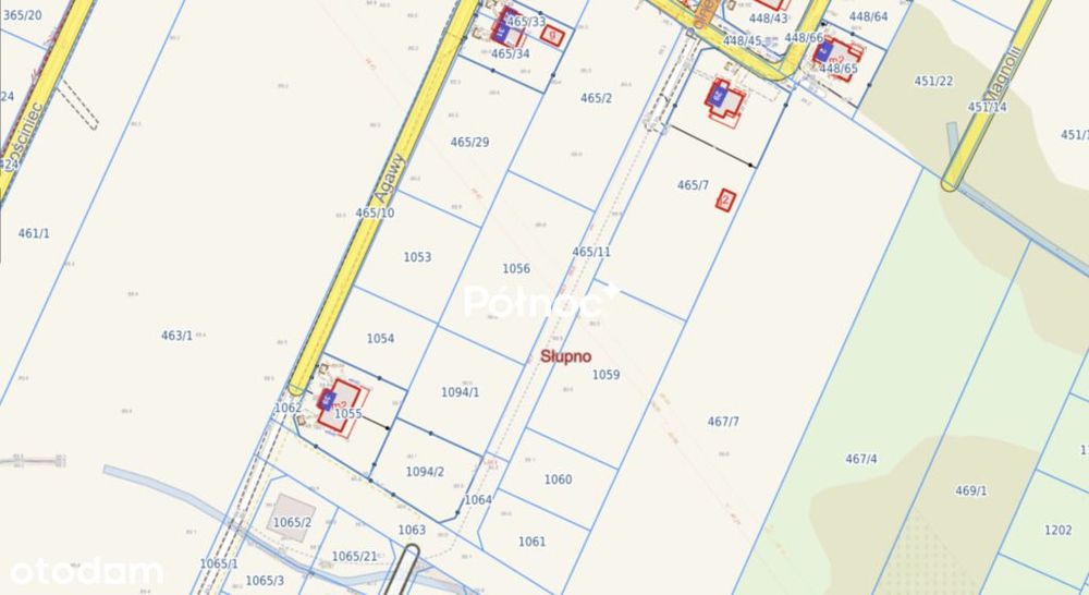 Działka budowlana 1410 m² | MPZP | Słupno