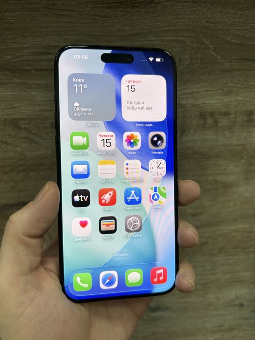 iPhone 15 Pro Max 256Gb Black Titanium з гарантією