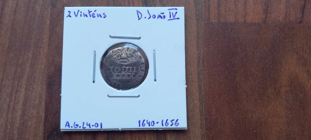 Moeda 2 Vinténs D. João IV