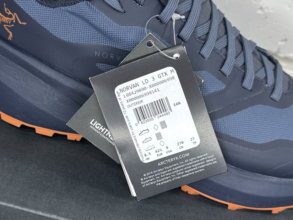 Кросівки Arc’teryx Norvan LD3 GTX Shoe Men’s Kingfisher/Fika