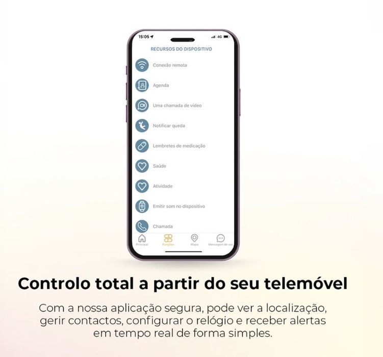 SaveFamily Slim – Smartwatch Infantil/Juvenil c/ GPS – NOVO, SELADO, Garantia 2 Anos