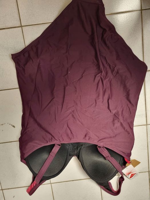 KangaROOS kostium kąpielowy ciemny fiolet 52