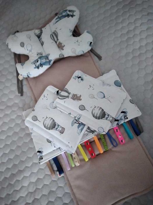 Komplet do wózka Velvet, Bawełna Promocja!