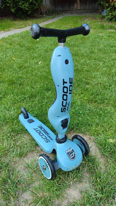 Rowerek biegowy hulajnoga Scoot and Ride chłopiec