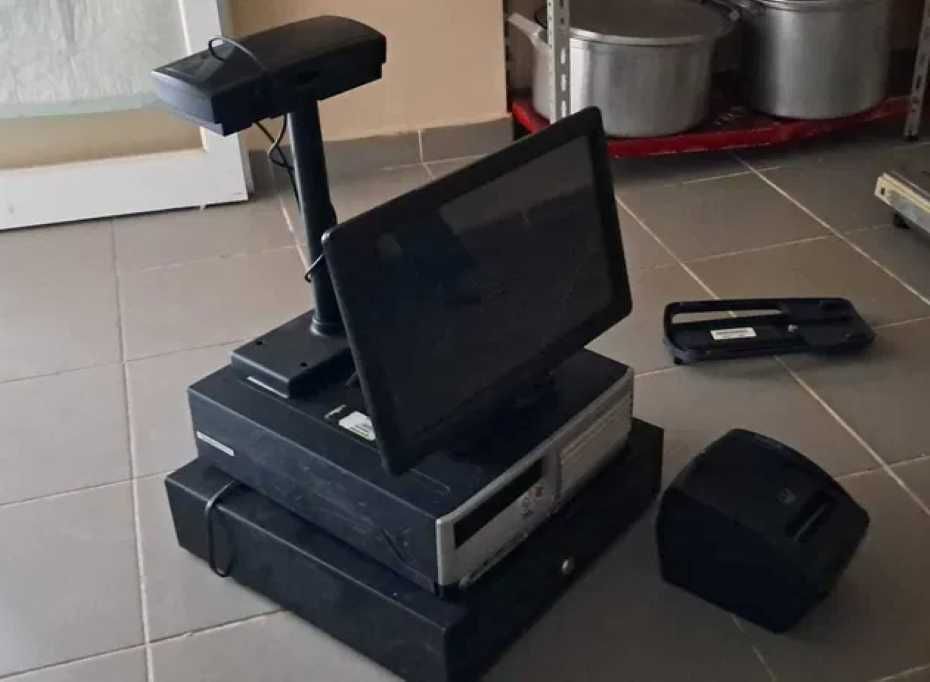 Máquina registadora HP como nova