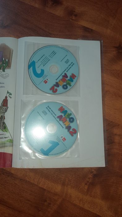 Podręcznik do języka niemieckiego Hallo Anna 2+ 2 płyty CD