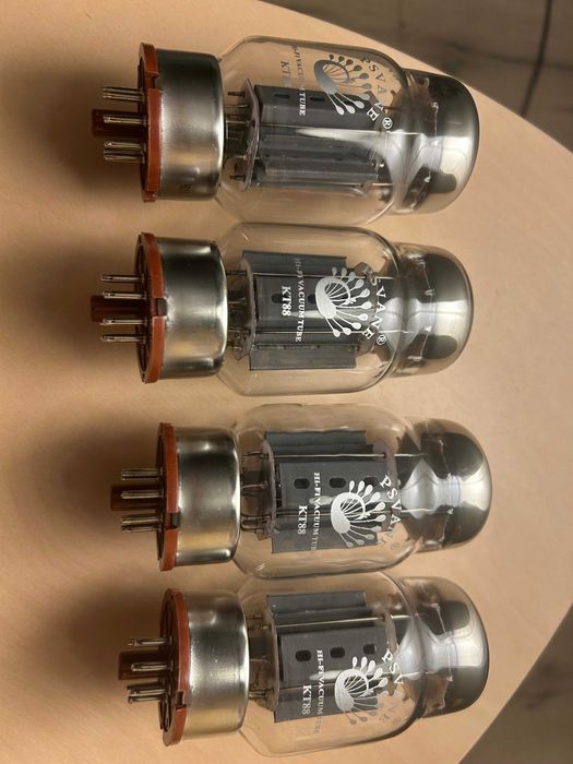 Lampy KT88 Pswane - dobrana kwadra Nowe