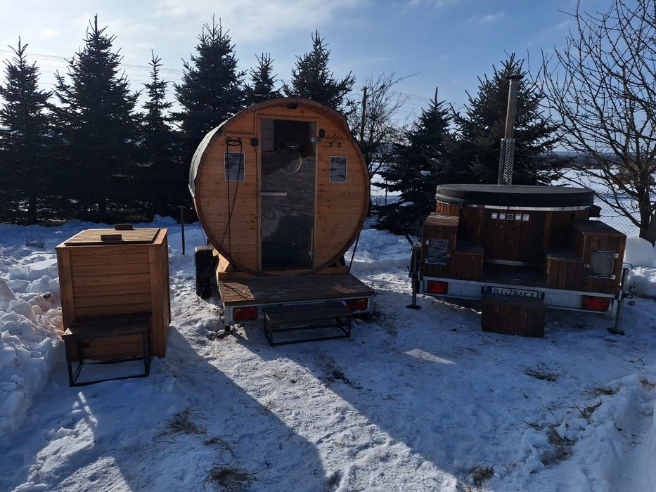 WYNAJEM mobilna Balia/Jacuzzi i mobilna Sauna