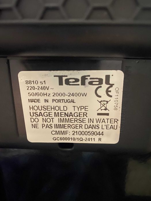 Grill elektryczny Tefal 8810 s1 2000W