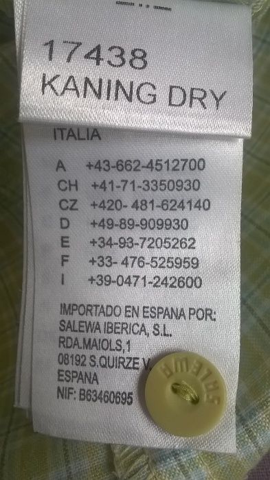 Рубашка сорочка новая Salewa