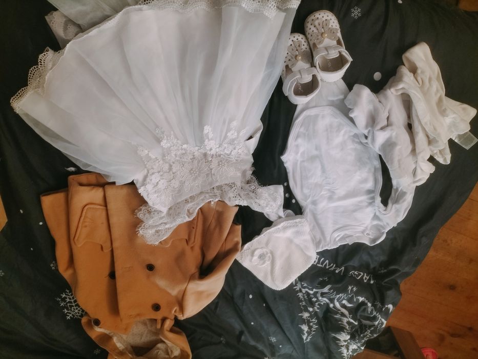 Strój/Komplet do chrztu