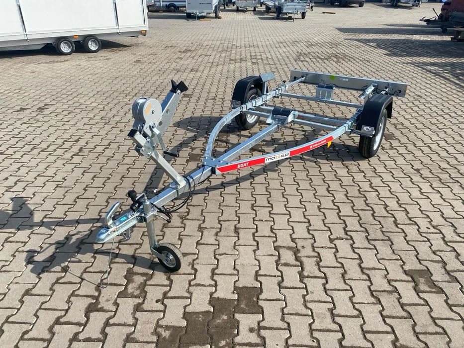 Temared Dostawa Przyczepka Podłodziowa Dmc750kg Łódź Do 4,3M