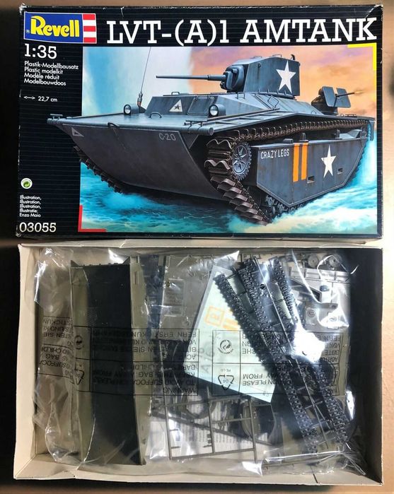 Збірні пластикові моделі військової техніки в масштабі 1/35